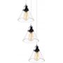 Altavola Design New York Loft lampa wisząca 3x40 W chrom-przezroczysta LA034/CO3_chrom zdj.2