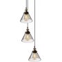 Altavola Design New York Loft lampa wisząca 3x40 W mosiądz-przydymiona LA034/CO3_smoky zdj.2