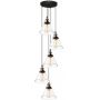 Altavola Design New York Loft lampa wisząca 5x40 W mosiądz-przezroczysta LA034/CO5 zdj.1