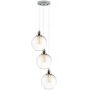 Altavola Design New York Loft lampa wisząca 3x40 W chrom-przezroczysta LA035/CO3_chrom zdj.1