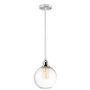 Altavola Design New York Loft lampa wisząca 1x40W chrom/przezroczysty LA035/P_chrom zdj.1
