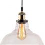 Altavola Design New York Loft lampa wisząca 1x40 W mosiądz-przezroczysta LA040/P_clear zdj.1