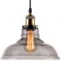 Altavola Design New York Loft lampa wisząca 1x40 W mosiądz-przydymiona LA040/P_smoky zdj.1