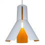 Altavola Design Origami lampa wisząca 1x40W biały/chrom/pomarańczowy LA045/P_white-orange zdj.2
