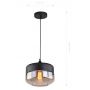 Altavola Design Manhattan Chic lampa wisząca 1x60W czarny mat/bursztynowy/perłowy LA053/P zdj.2
