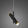 Altavola Design Lunette lampa wisząca 2x3W czarny mat/złoty LA062/P_black zdj.4
