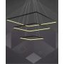 Altavola Design Ledowe Kwadraty lampa wisząca 86W czarny LA072/P_80_in_3k_black zdj.3