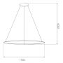 Altavola Design Led Shape lampa wisząca 1x57 W srebrna LA073/CO_150_in_3k_silver_dimm zdj.2