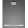Altavola Design Led Shape lampa wisząca 1x15 W srebrna LA073/P_40_in_4k_silver_dimm zdj.1