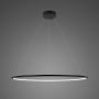 Altavola Design Ledowe Okręgi lampa wisząca 1x55W czarna LA073/P_100_in_4k_black zdj.1
