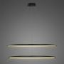 Altavola Design Ledowe Okręgi lampa wisząca 83W LED czarny LA074/P_120_in_3k_black_dimm zdj.2
