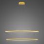 Altavola Design Ledowe Okręgi lampa wisząca ściemnialna 83 W złota LA074/P_120_in_3k_gold_dimm zdj.2