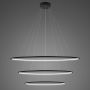 Altavola Design Ledowe Okręgi lampa wisząca 3x130 W czarna LA075/P_100_in_3k_black_dimm zdj.1