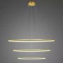 Altavola Design Ledowe Okręgi No.3 lampa wisząca ściemnialna 113 W złota LA075/P_120_in_3k_gold_dimm zdj.1