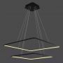 Altavola Design Ledowe Kwadraty lampa wisząca 75W czarny LA077/P_60_in_3k_black zdj.1