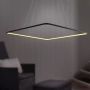 Altavola Design Ledowe Kwadraty lampa wisząca 1x29W czarny LA079/P_60_in_4k_black_dimm zdj.2