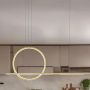 Altavola Design Linea lampa wisząca 30 W złota LA087/PX100_40_3k_gold zdj.4