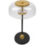 Altavola Design Vitrum lampa stołowa 1x7,2W LED czarny mat/złoty satynowy LA104/T zdj.1