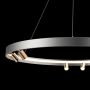 Altavola Design Spectra lampa wisząca 7x67 W złota-szary/popielaty LA114/P_90_6+1_grey_gold zdj.5