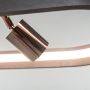 Altavola Design Spectra lampa wisząca 40W LED szary/złoty LA114/P_92_2+1_grey_gold zdj.5