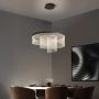 Altavola Design Rose lampa wisząca 1x62 W szary/popielaty-srebrna LA124/P_80_coffe zdj.5
