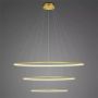 Altavola Design Ledowe Okręgi No. 3 lampa wisząca 99W złota LA075/P_80_in_4k_gold zdj.1