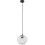 Argon Kalimera lampa wisząca 1x15W przezroczysty/czarny 4041 zdj.1