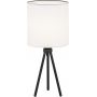 Argon Hilary lampa stołowa 1x15W czarny/biały 4083 zdj.1