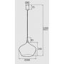 Argon Irun lampa wisząca 1x15W czarny 4278 zdj.2