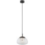 Argon Trini lampa wisząca 1x15W przezroczysty/czarny/mosiądz 4331 zdj.1