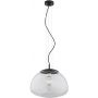 Argon Trini lampa wisząca 1x15W przezroczysty/czarny/mosiądz 4351 zdj.1