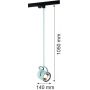 Argon Net Plus lampa do szynoprzewodu 1x15W błękit/czarny 4748 zdj.3
