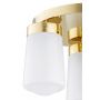 Argon Pasadena lampa wisząca 3x15W opal mat/mosiądz 6165 zdj.5