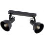 Argon Twist lampa podsufitowa 2x7W czarny 7037 zdj.3