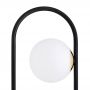 Argon Rovetto lampa stojąca 2x7W opal mat/czarny/mosiądz 7071 zdj.4