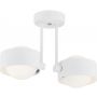 Argon Massimo Plus lampa podsufitowa 2x6W opal mat/biały 7088 zdj.1