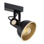 Argon Lenora lampa podsufitowa 2x7W czarny/złoty 7142 zdj.4