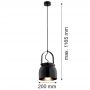Argon Logan lampa wisząca 1x15W czarny 8281 zdj.3