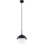 Argon Cappello lampa wisząca 1x15W opal mat/czarny 8295 zdj.1