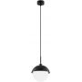Argon Cappello lampa wisząca 1x15W opal mat/czarny 8295 zdj.4