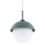 Argon Cappello lampa wisząca 1x15W opal mat/zielony 8297 zdj.3