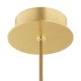 Argon Almiros lampa wisząca 1x15W biały/mosiądz szczotkowany/złoty 8447 zdj.5