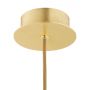 Argon Almiros lampa wisząca 1x15W biały/mosiądz szczotkowany/złoty 8448 zdj.5
