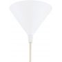 Argon Kegel lampa wisząca 1x15 W biała-drewno 8629 zdj.5
