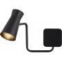 Argon Lord kinkiet 1x7 W czarny 8880 zdj.1