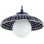 Argon Boll lampa wisząca 1x6 W opal-granatowa 8948 zdj.3