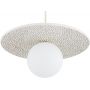 Argon Boll lampa wisząca 1x6 W biała-opal-granatowa 8949 zdj.3