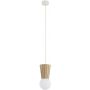 Argon Volante lampa wisząca 1x6 W drewno-opal 8951 zdj.3