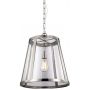 Elstead Lighting Harrow lampa wisząca 1x75 W nikiel FE-HARROW-P-M zdj.1