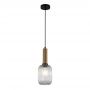 Italux Antiola lampa wisząca 1x40 W mosiądz PND-5588-1M-BRO+CL zdj.2